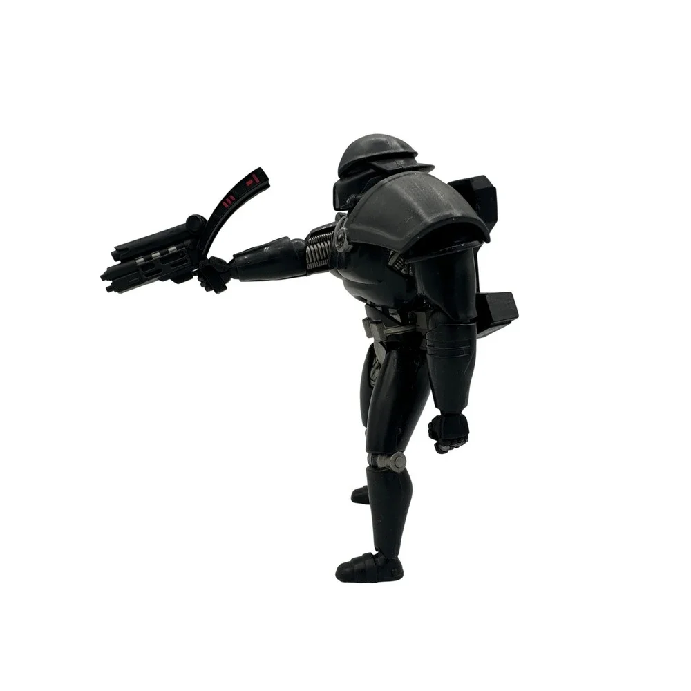 Star Wars Dark Trooper Phase III Figure Legacy Droid Factory Build 2009 3.75